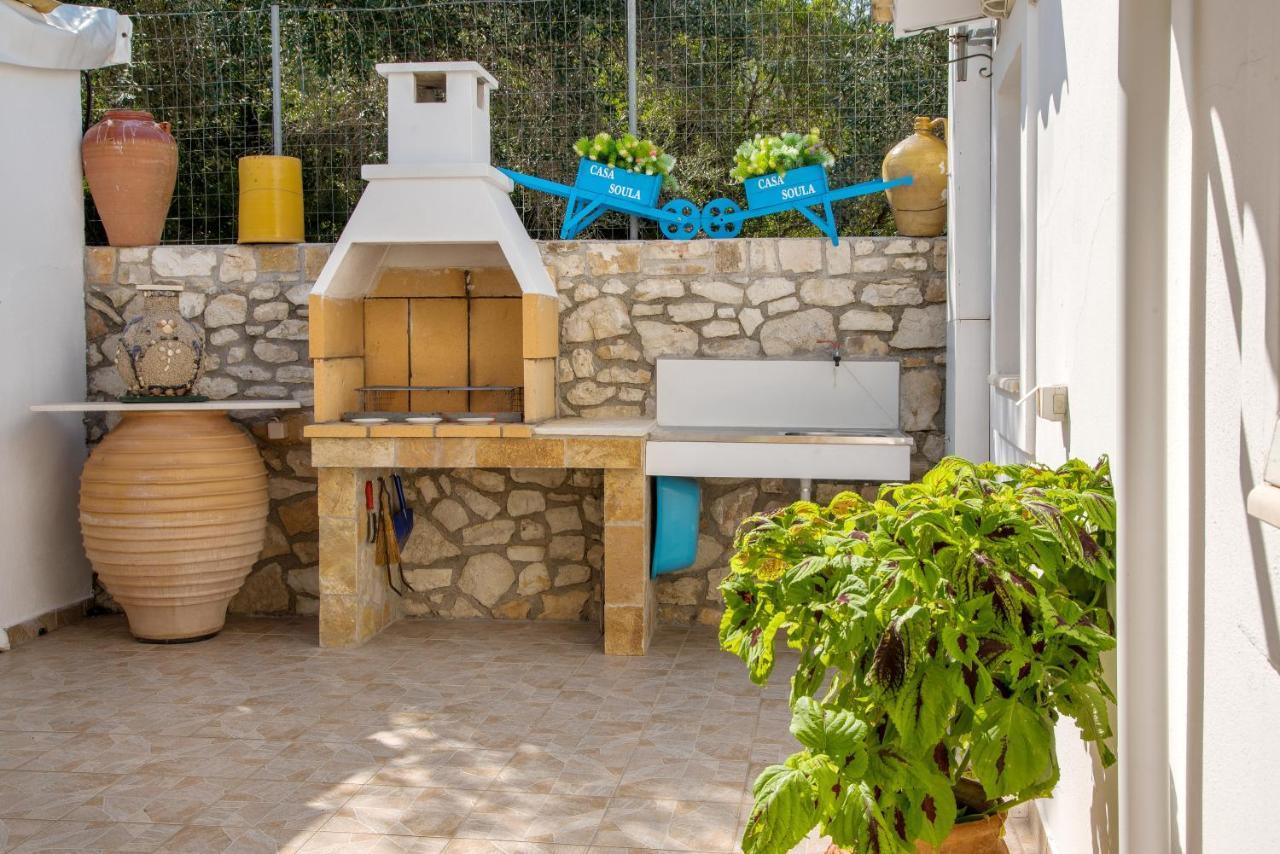 Casa Soula, Gaios Seaview Cottage المظهر الخارجي الصورة