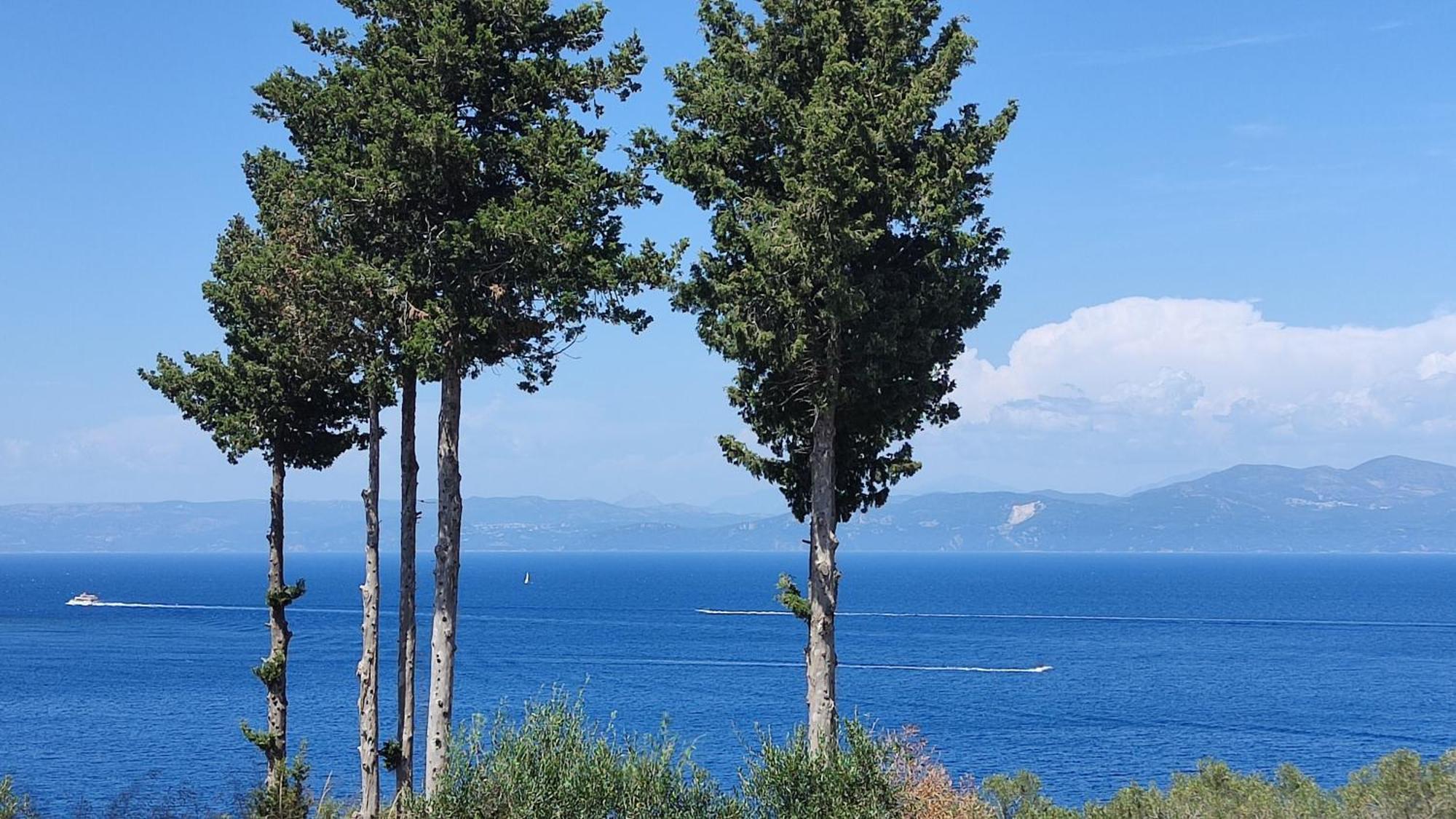 Casa Soula, Gaios Seaview Cottage المظهر الخارجي الصورة